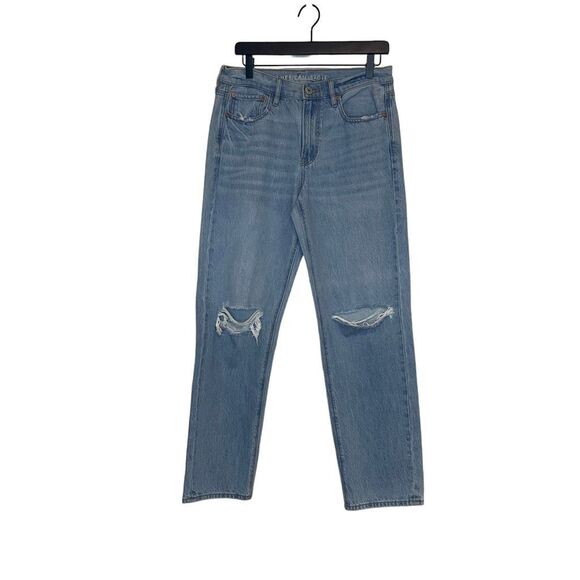 American Eagle Outfitters 90’s Straight Jeans size 10 - Picture 1 of 13
